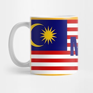 Malaysia in Malaysian Flag Mug